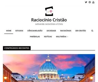 Raciociniocristao.com.br(Raciocínio) Screenshot