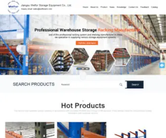 Rack-Manufacturer.com(Warehouse Storage Solutions) Screenshot