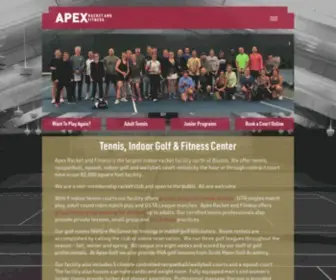 Racketandfitnesscenter.com(Indoor Tennis) Screenshot