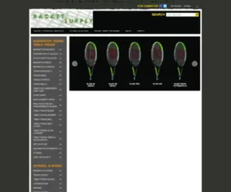 Racketsupply.com(Tennis Badminton Table Tennis) Screenshot
