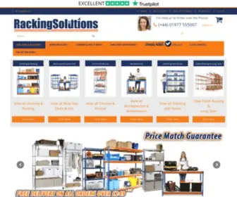 Rackingsolutions.co.uk(Racking Solutions) Screenshot