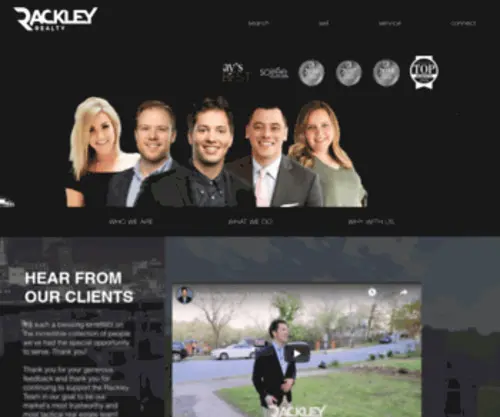 Rackleyteam.com(Chase Rackley) Screenshot