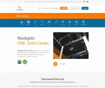 Racklodge.com(Navégalo Data Center) Screenshot
