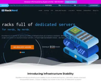 Racknerd.com(Introducing Infrastructure Stability) Screenshot