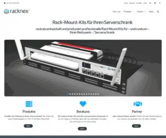 Racknex.com(Rack mount kits for your server cabinet) Screenshot