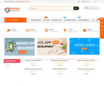 Rackons.in(Mobile Apps Development Company) Screenshot