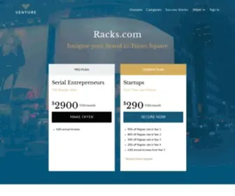 Racks.com(Venture) Screenshot