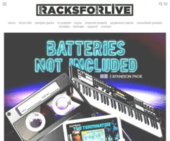 Racksforlive.com(Racks For Live) Screenshot