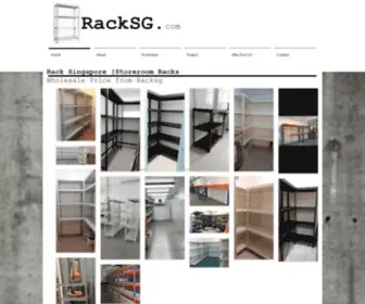 Racksg.com(Singapore Best Storeroom Racks) Screenshot