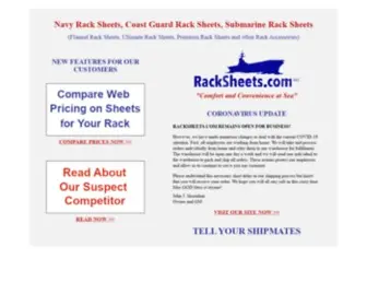 Racksheets.com(Rack Sheets) Screenshot