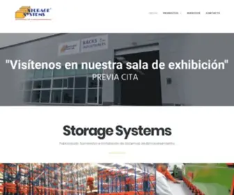 Racksmexico.mx(Racks y Estantería en Querétaro) Screenshot