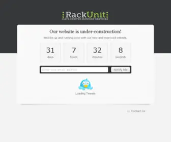 Rackunit.ca(RackUnit Canada's leading Data Centre Support Services and Structured Cabling Contractor) Screenshot