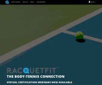 Racquetfit.com(Racquetfit) Screenshot