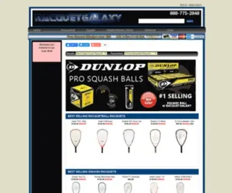 Racquetgalaxy.com(Racquetgalaxy) Screenshot