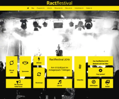 Ract-Festival.de(Ract) Screenshot