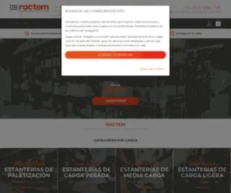 Ractem.es(Sistemas de almacenaje para industria y el hogar) Screenshot