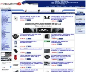 Racunari.net(Online hardware shop) Screenshot