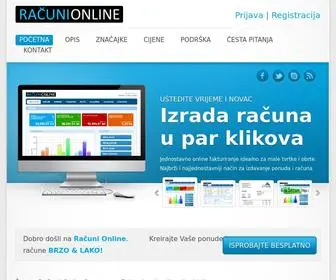 Racuni.online(Računi Online) Screenshot