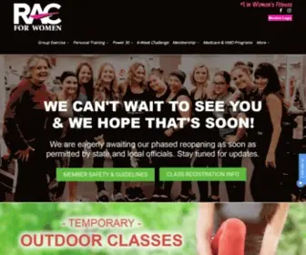 Racwomen.com(RAC For Women) Screenshot