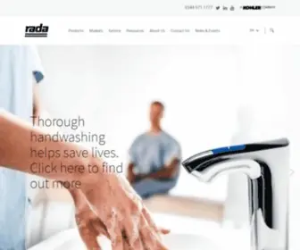 Radacontrols.com(Kohler Mira Limited) Screenshot