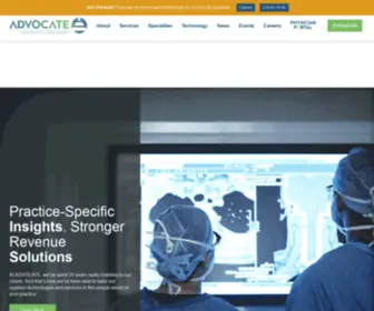 Radadvocate.com(ADVOCATE Radiology & Billing) Screenshot