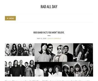 Radallday.com(Rad All Day) Screenshot