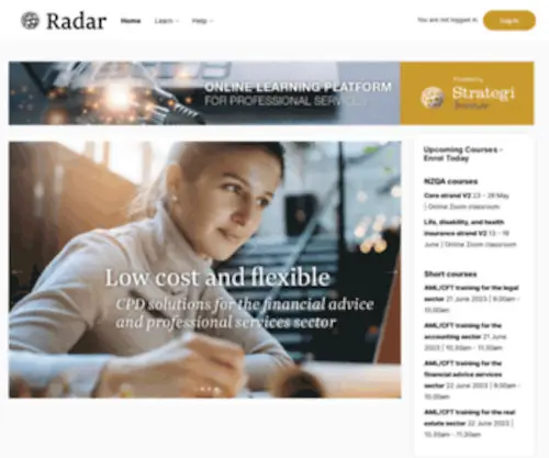 Radar.ac.nz(Totara) Screenshot
