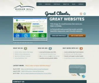 Radarhill.com(Great Clients) Screenshot