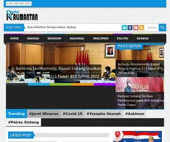 Radarkalimantan.com(Media Radar Kalimantan) Screenshot