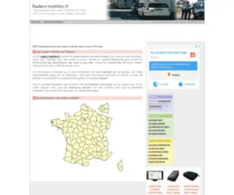 Radars-Mobiles.fr(Radars mobiles) Screenshot