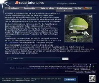 Radartutorial.eu(Grundlagen der Radartechnik) Screenshot