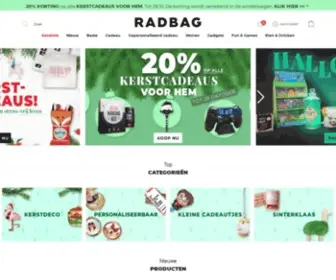 Radbag.be(Originele cadeaus) Screenshot