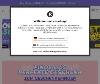 Radbag.de(Geschenke für Männer) Screenshot