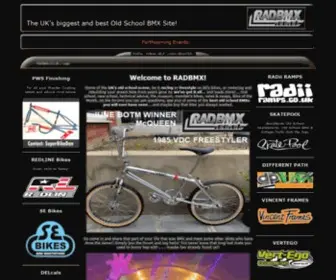 Radbmx.co.uk(BMX) Screenshot