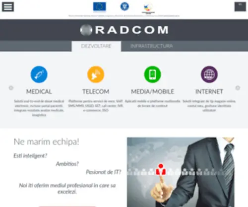 Radcom.ro(Radcom) Screenshot