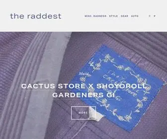 Raddestmag.com(The Raddest) Screenshot