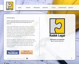 Radeklegal.nl(Radek Legal) Screenshot