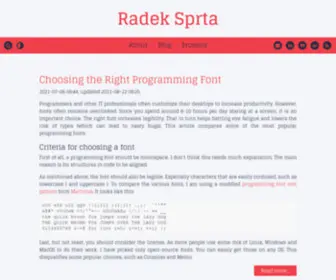 Radeksprta.eu(Radeksprta) Screenshot