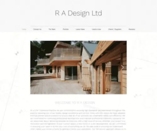 Radesign.org.uk(Here at R A Design Ltd we are a CIAT Chartered practice offering) Screenshot