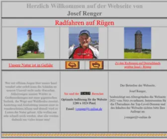 Radfahren-Auf-Ruegen.de(Insel Rügen) Screenshot