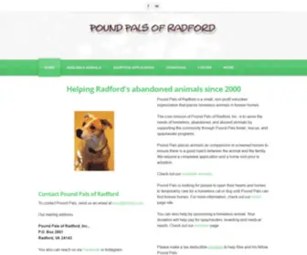 Radfordpoundpals.org(Radford Pound Pals) Screenshot