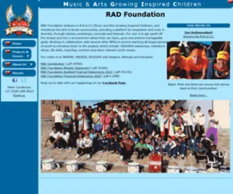 Radfoundation.co.za(Radfoundation) Screenshot