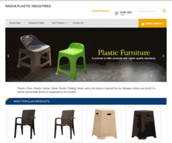 Radhagoldfurniture.com(RADHA PLASTIC INDUSTRIES) Screenshot