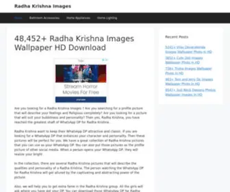 Radhakrishnaimages.in(Radha Krishna Images) Screenshot