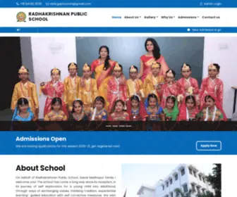 Radhakrishnanschool.com(Radhakrishnanschool) Screenshot