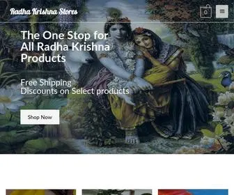 RadhakrishnaStores.com(Radha Krishna Stores) Screenshot