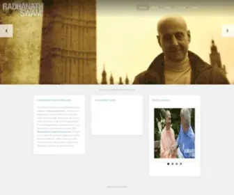 Radhanathswami.co.uk(Radhanath Swami) Screenshot