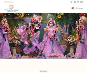 Radharaniseva.com(Radharani Seva) Screenshot