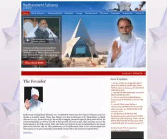 Radhaswamidinod.org(Radhaswami Satsang Dinod) Screenshot