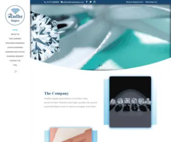 Radheimpex.com(Radhe Impex) Screenshot